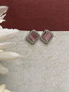 Blush Gem Studs