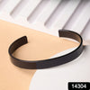 Stylish Black-plated Stainless-steel Kada (1 Pc)