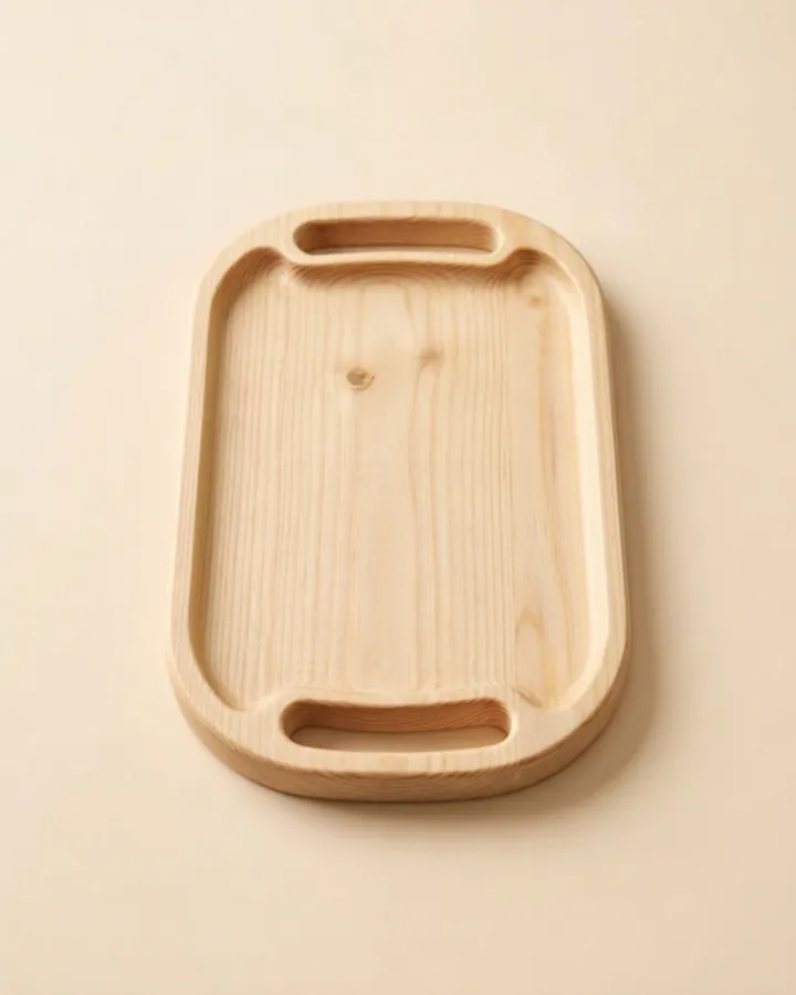 Dual-Handle Serving Tray