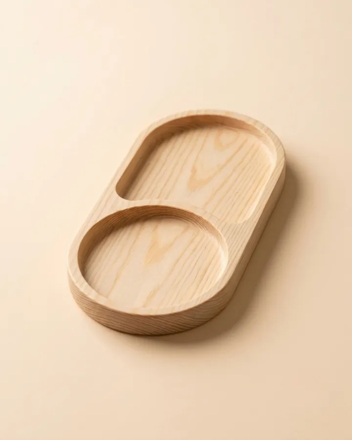Dual Round Platter