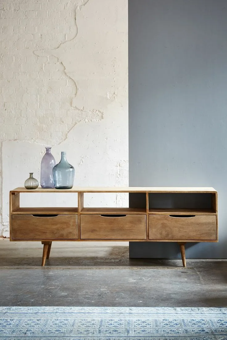 3 Open and Close Drawers Media Unit