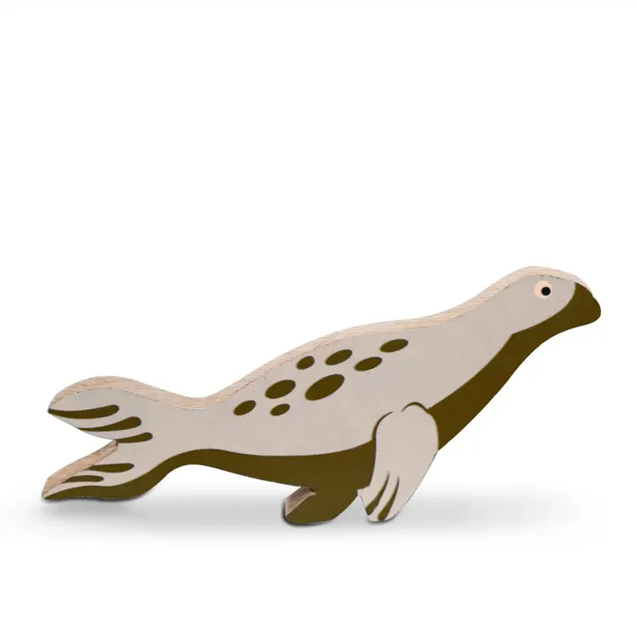 Seal – Wooden Sea Animal