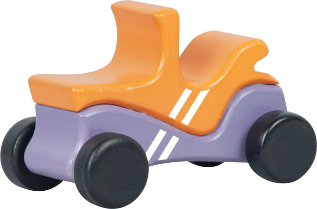 Wooden Cooper Toy Car