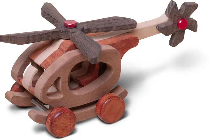 Wooden Helicopter