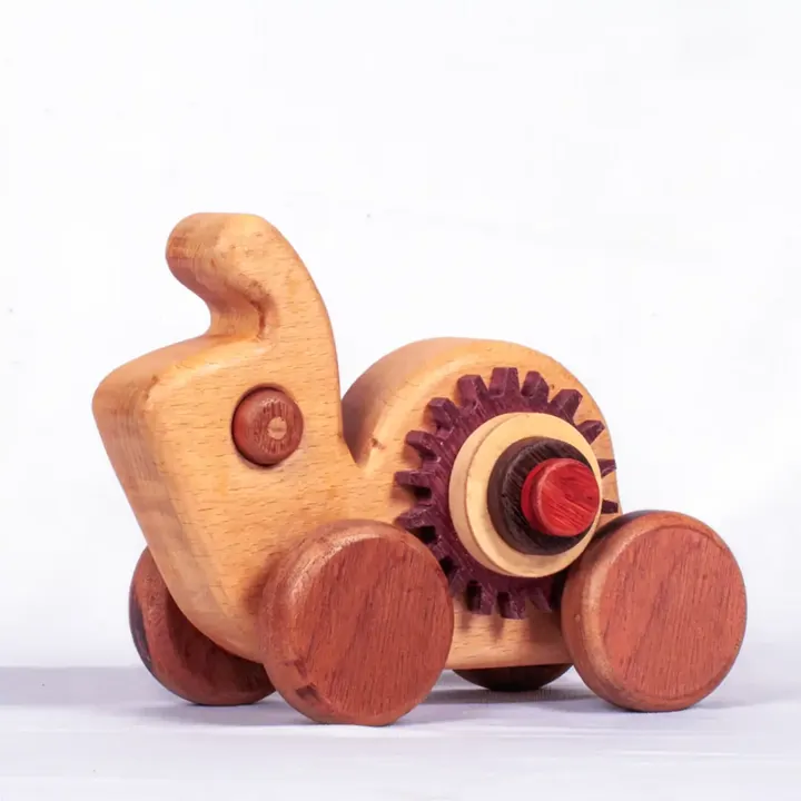 Wooden Snail Toy