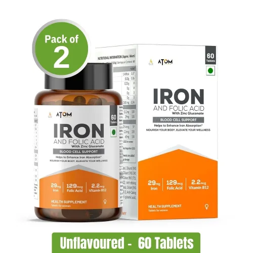 AS-IT-IS ATOM Iron & Folic Acid Tablets