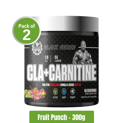 Dexter Jackson Black Series CLA + Carnitine | Pack of 2 (300g x2)