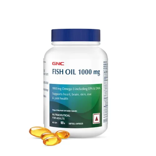 GNC Fish Body Oil 1000 mg 90 Softgel Capsules