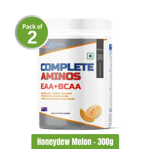 International Protein Complete Aminos (EAA + BCAA) | Pack of 2 (300g x2)