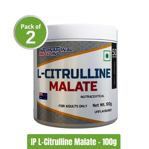 International Protein L-Citrulline Malate | Pack of 2 (100g x2)