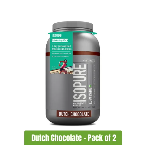 Isopure Protein Powder | Pack of 2 (1 Kg + 1 Kg)