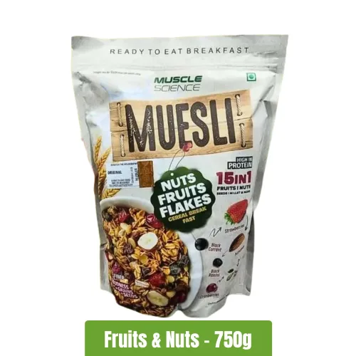 Muscle Science Muesli – 750gm