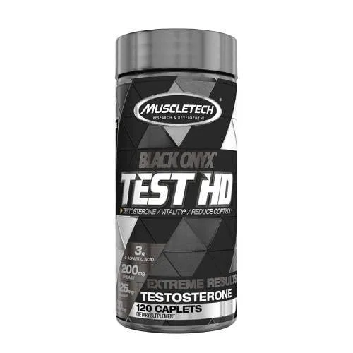 MuscleTech Test HD Black Onyx 120 Caplets
