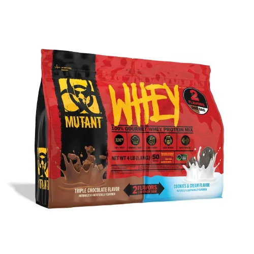 Mutant WHEY Dual Flavor – Whey Protein Mix | Triple Chocolate and Vanilla Ice Cream