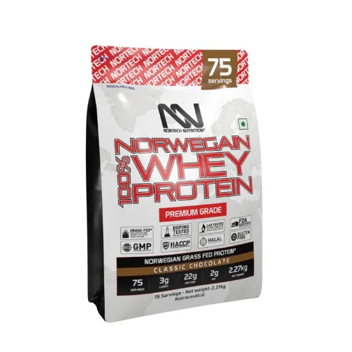 Nortech Nutrition Norwegain 100% Whey Protein – 5 Lbs