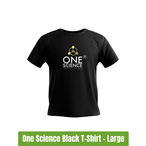 One Science Nutrition Black T-Shirt | Large