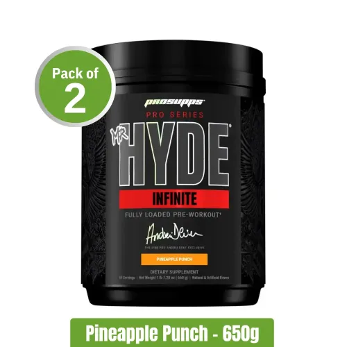 ProSupps Mr. HYDE Infinite Pre-Workout – Pack of 2 (650g x2)