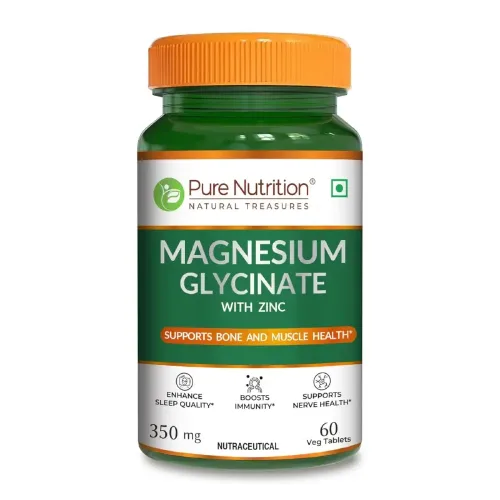 Pure Nutrition Magnesium Glycinate + Zinc