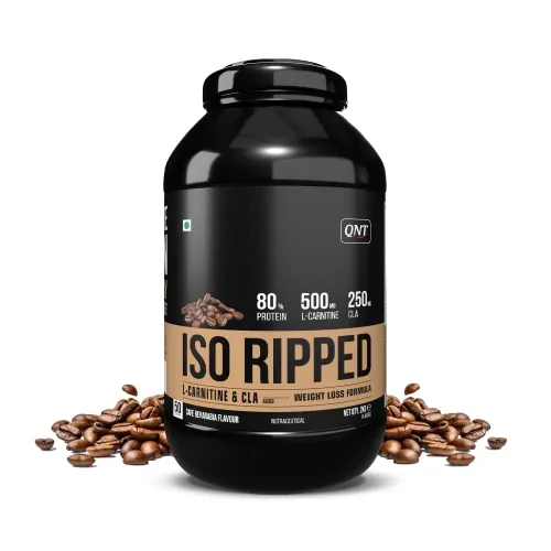 QNT ISO Ripped Whey Protein | Pack of 2 (2Kg+2Kg)