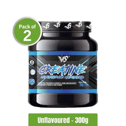 V-SHAPE Micronized Monohydrated Creatine | Pack of 2 (300g x2)
