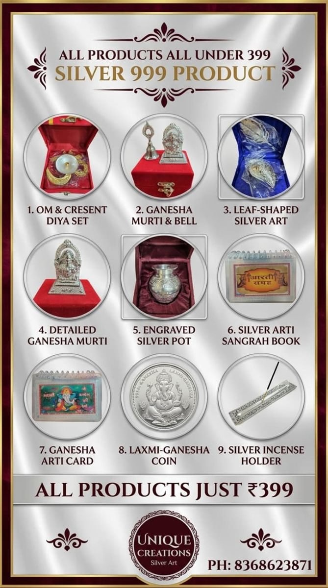 Silver 999 Devotional Gifts