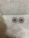 Ruhani Ruby Studs