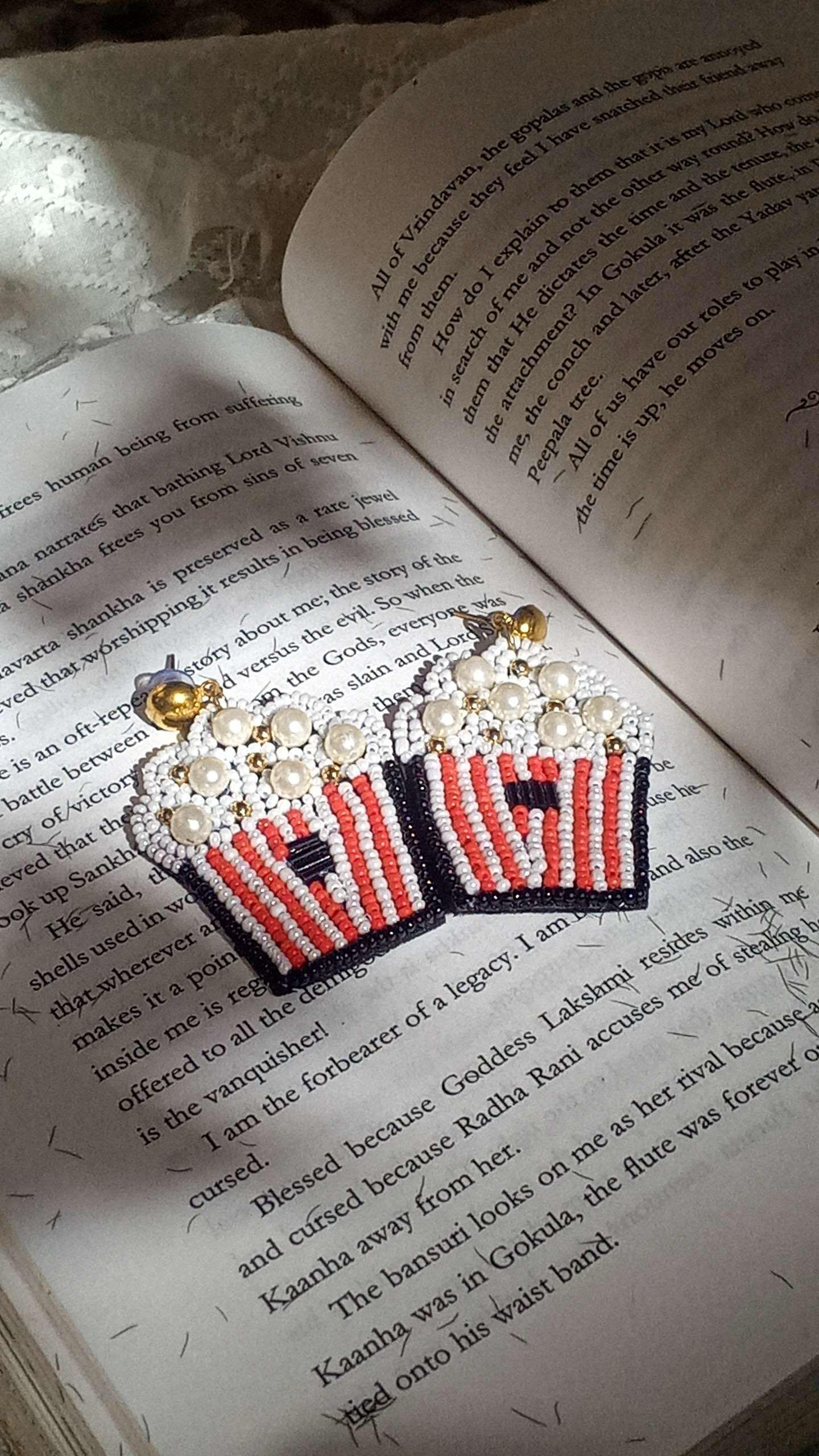 Popcorn Earrings