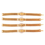 Rakhi Bracelet For Brother Metal Chain Style Rakhi With Mixed Designs (1 Pc)